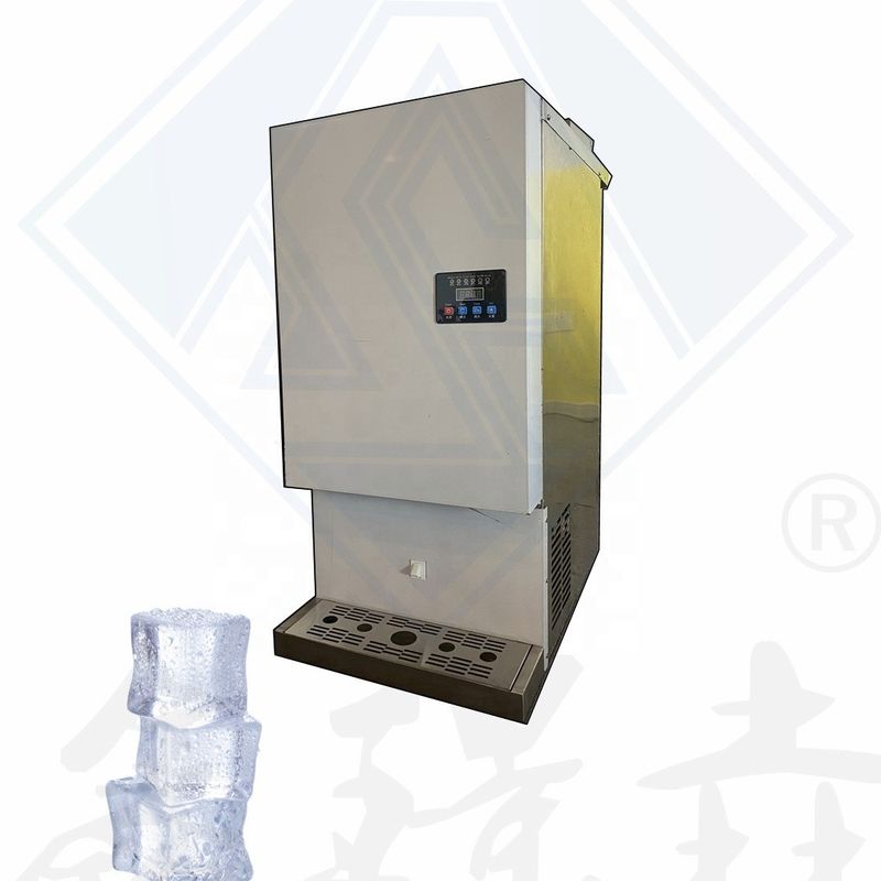 Fully Automatic Ice Cube Vending Machine with 400 x 750 x 760mm Convenient Operation