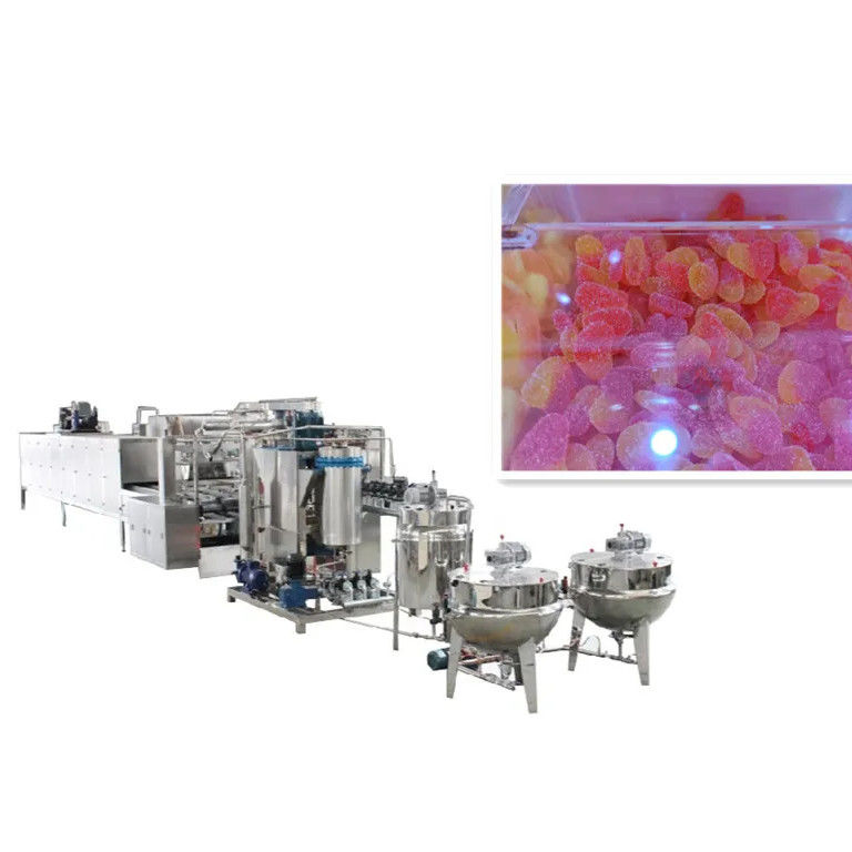 Food Beverage Automatic Machine Line for High Production Jelly Gummy Bear Candy Lollipop