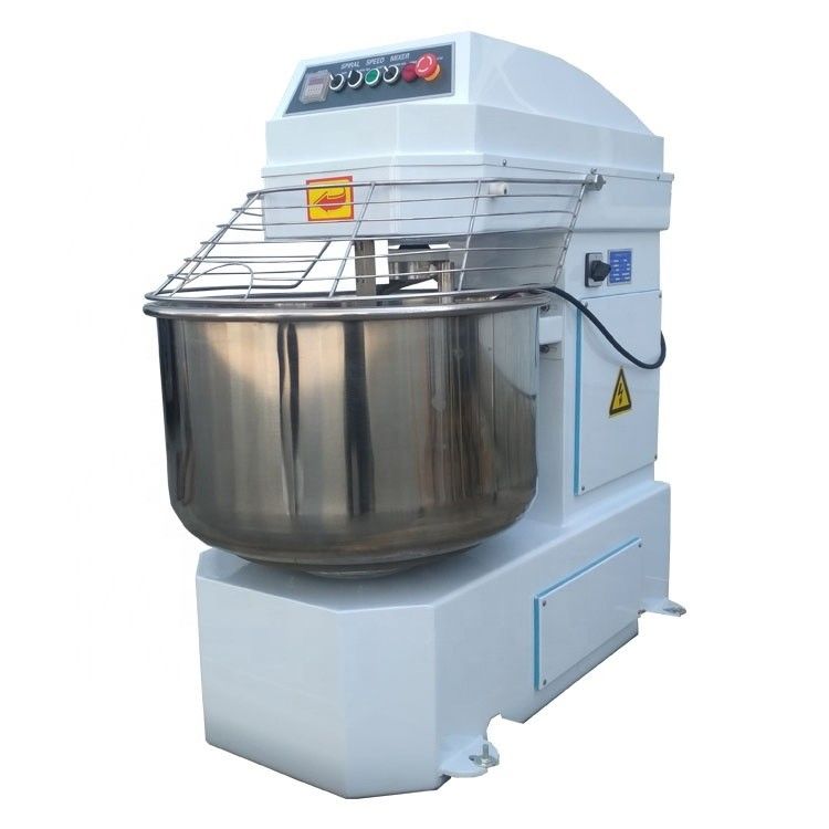 Commercial 50kg/60kg Fruit Raw Material Dough Mixer for High Productivity Bread Dough