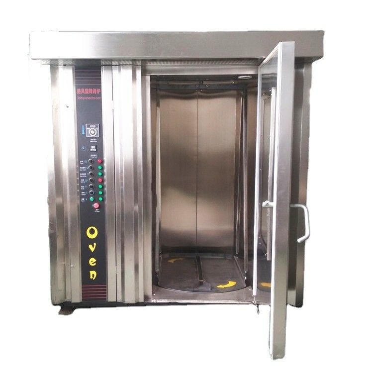 32 Tray Rotary Oven 380V Electricity Consumption 52.5kwh for Industrial Baking Needs