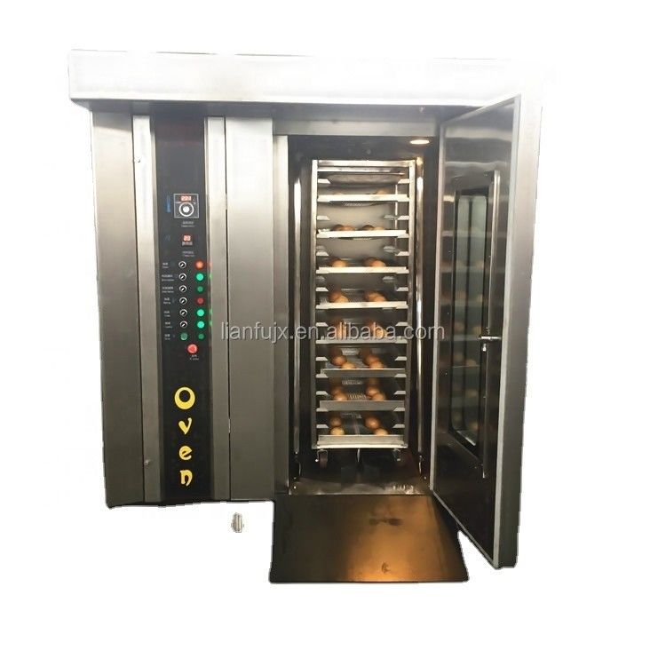 Machinery Function Baking Biscuit or Bread Rotary Oven for Commercial and Household