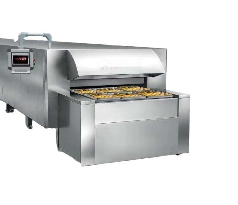5000X1500X1350mm Size High Productivity Continuous Tunnel Oven for Baking Loaf Bread