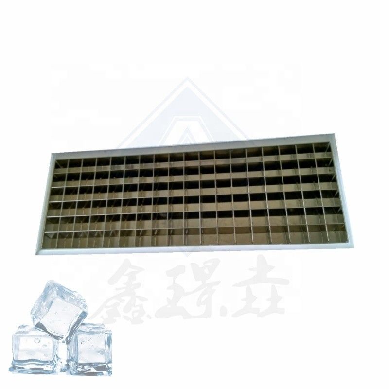 Counter Ice Cube Machine Evaporator Silver Ice Maker for Crystal Clear Ice Cubes