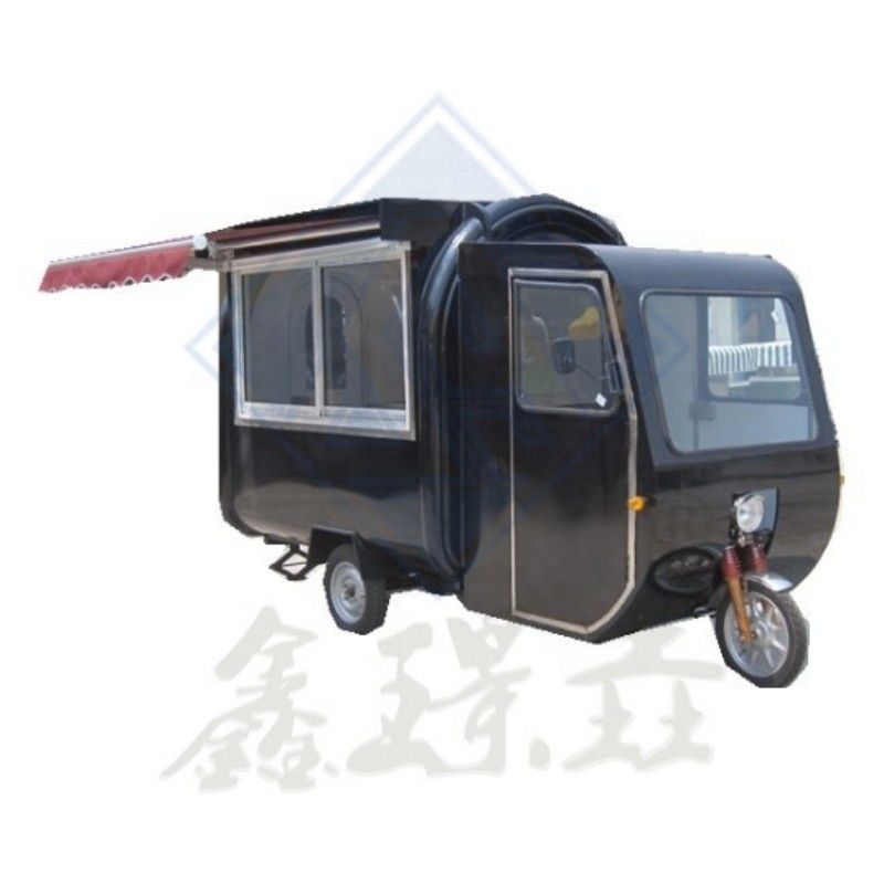 Selling Food Tuk Tuk Truck Full Kitchen Mobile Food Cart with Wheels and Nuts Raw Material