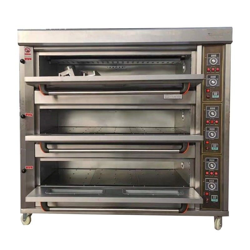 B2B High Productivity Rotary Oven for Baking Pita Bread in Energy Mining Industry