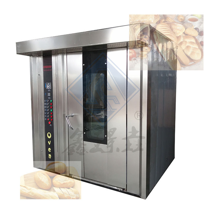 32/68 Tray Rotary Oven for Baking Bread in Food Baking Machine Electric/Diesel/Gas