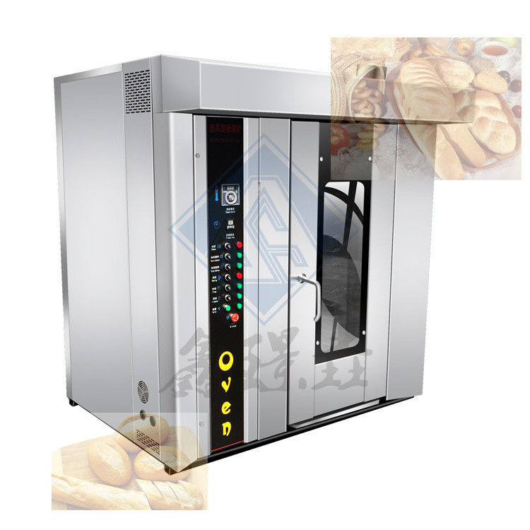 Electric/Diesel/Gas Heating Source Automatic Rotary Oven for Bread Making 16/32/68 Trays