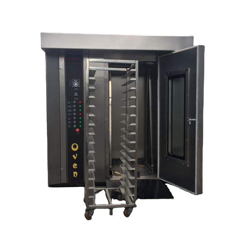 Bakery Oven Baking Machines Cake Cookies Rotary Rack Oven Machine for Printing Shops