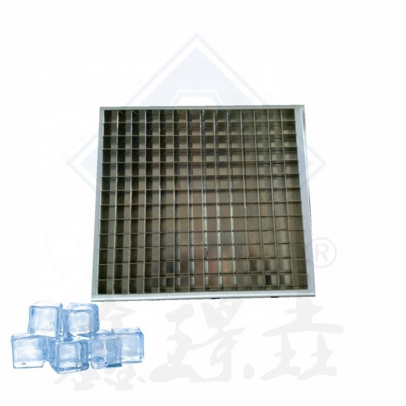 196kg/day Ice Cube Maker with Air/Water Cooling Condenser and 1-3 Minutes Freezing Time
