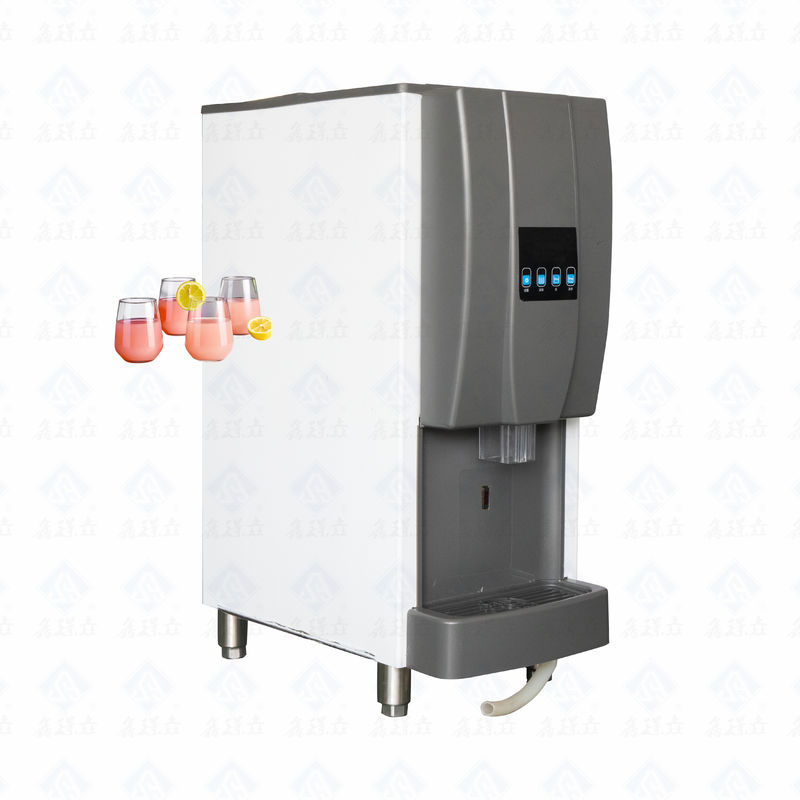 High Productivity Countertop Automatic Ice Maker Machine with Hot Cold Water Dispenser
