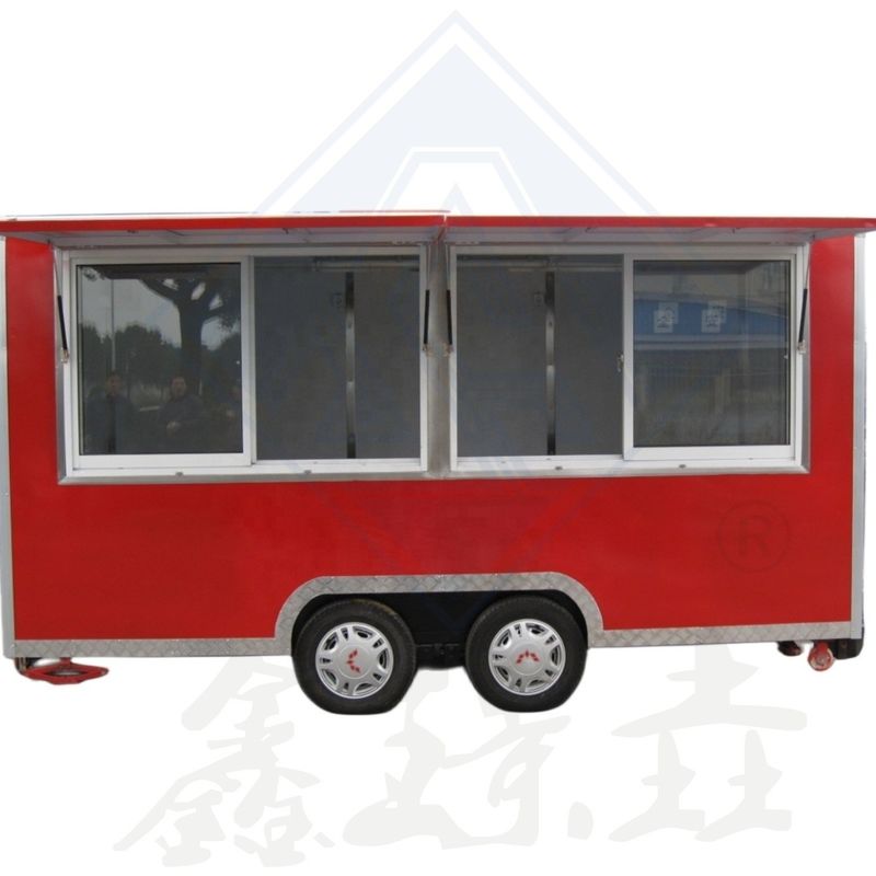 Vending Snack Function Mobile Food Wending Trailer for Outdoor Street Food Cart Trailer