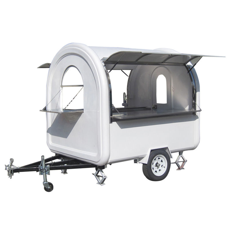 3m Food Service Cart/Fast Food Trailer/Mobile Rounder Food Truck Easy to and Maintain