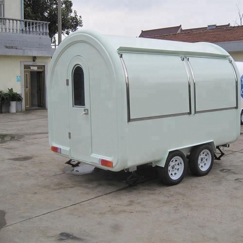 Airstream Food Trucks Mobile Food Trailer Perfect for Ice Cream and Hot Dog Snacks
