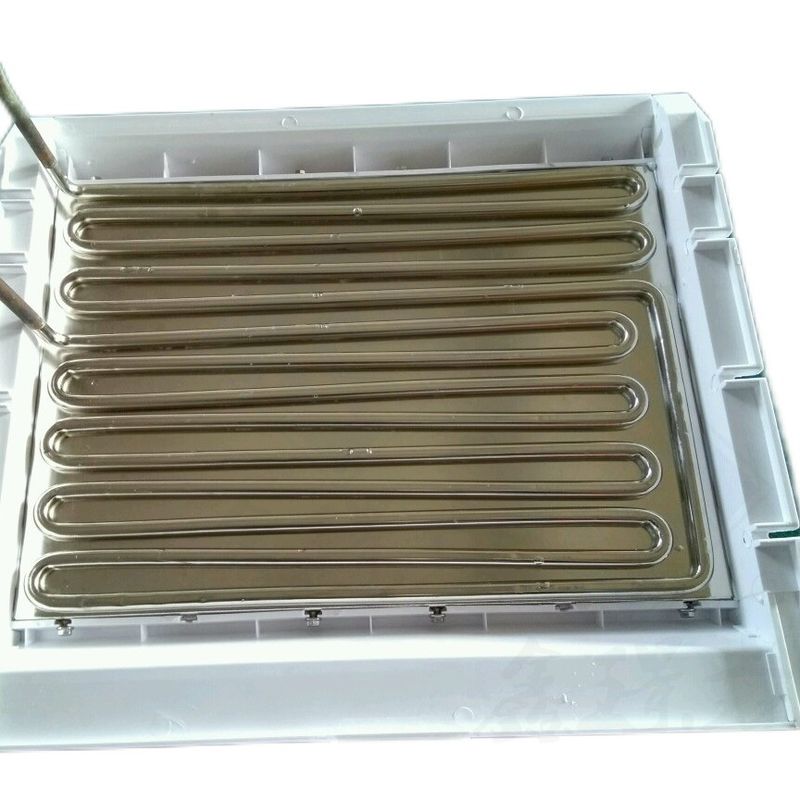 500kg Per Day High Productivity Ice Cube Evaporator with Copper Square Grid Size 22*22*22