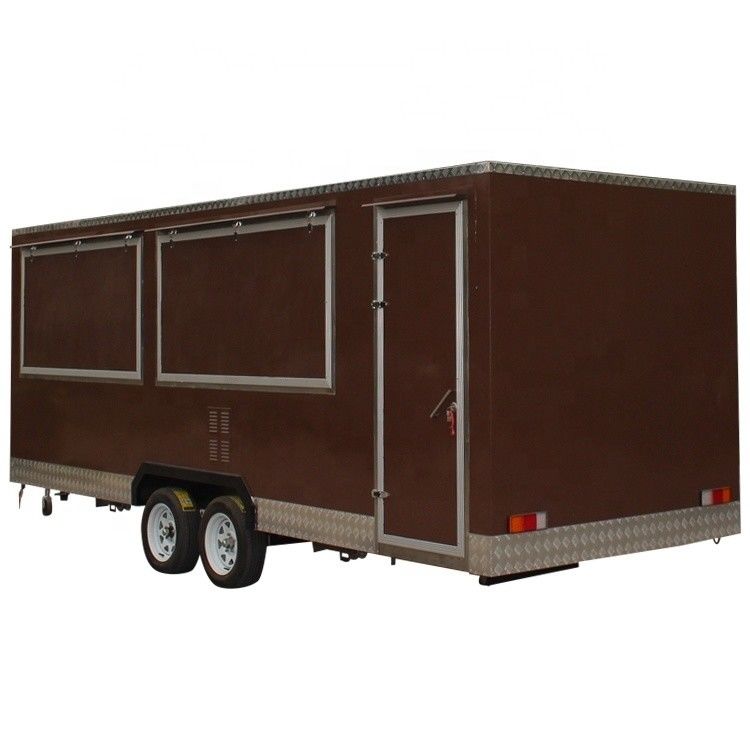 1.5kw Crepe Food Trailer Perfect for Barbecue Beverages and Mobile Vending Services