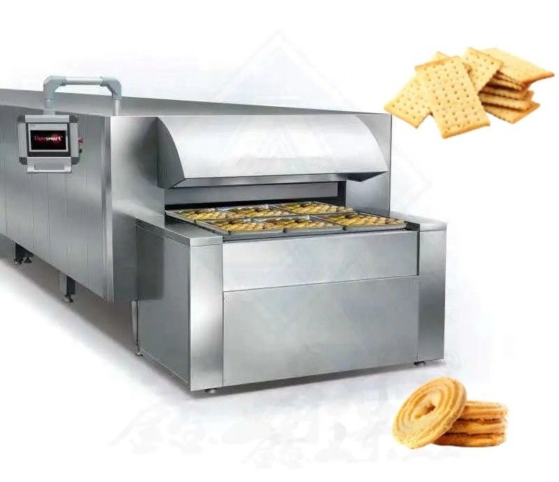 600 KG Cookie Press Sandwich Biscuit Make Machine for Commercial Chocolate Depositor