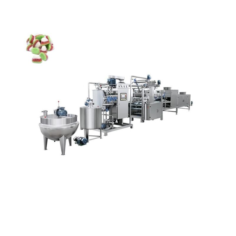 Fully Automatic Candy Making Machine High Capacity 150kg/h and Voltage 220v/380v