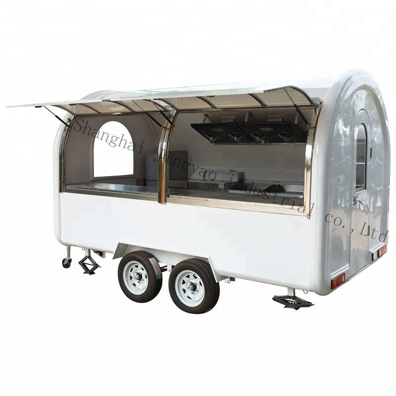 Street Vending Carts Customized Color and External Stickers Customized from Customers