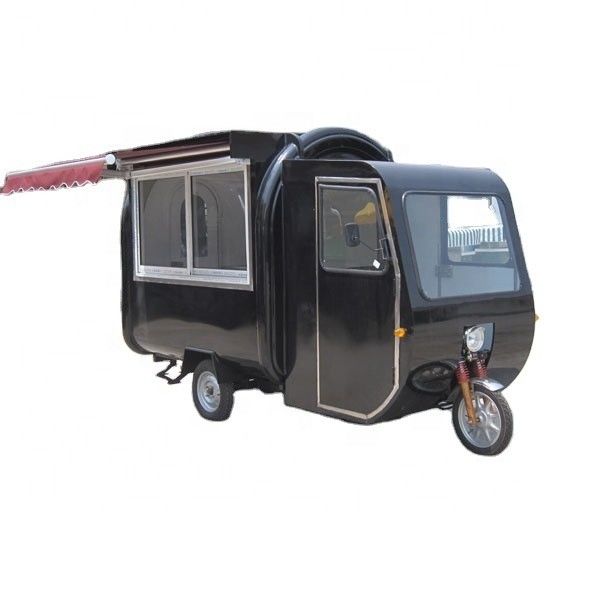 Convenient L380 x W160 x H235cm Electric Food Truck Ideal for Street Snacks and Donuts