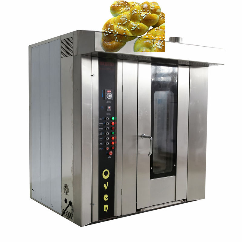 1500 KG Diesel Rotary Baking Oven for Bread Pizza Meat Baguette Fast and Even Heating