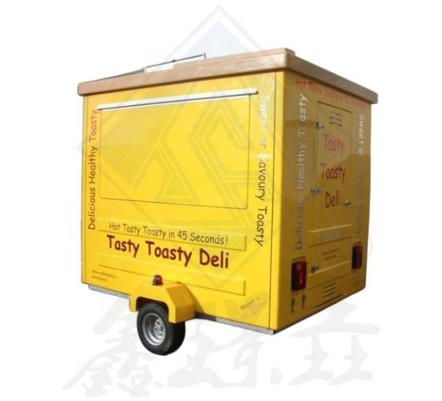 Customized Color Fast Food Cart Mobile Food Electric Tricycle for Hot Dogs and Burgers
