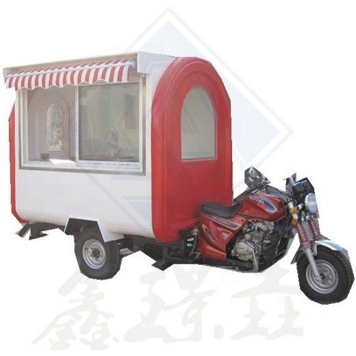 Electric Food Truck for Vending Snack Ice Cream Motor Tuk Tuk Gas Cart Motorcycle