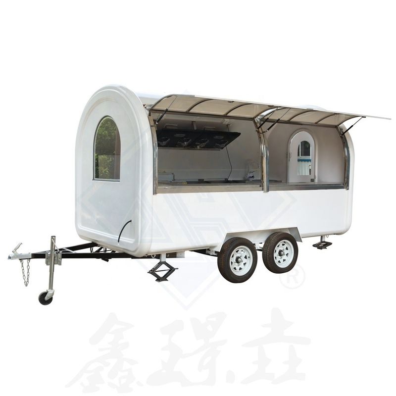 Customised Food Cart Display Bicycle Cart Stand for Shawarma Fabrication Output Product
