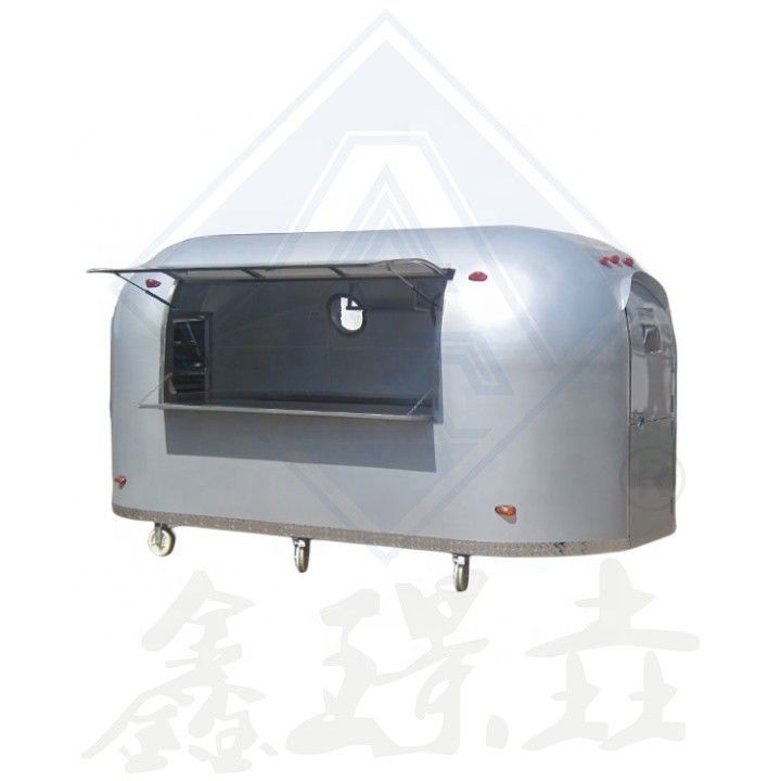 Customized BBQ Kitchen Food Cart with Galvanized Steel and Corn Raw Material