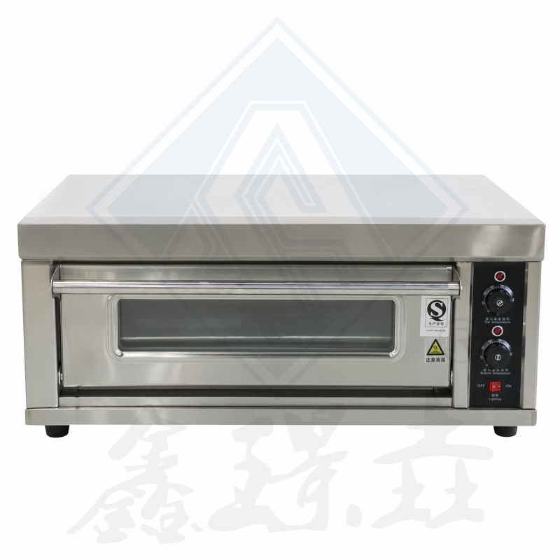 1 Deck 1 Tray Capacity Baking Oven for Bread Baking in Food Industry Equipment