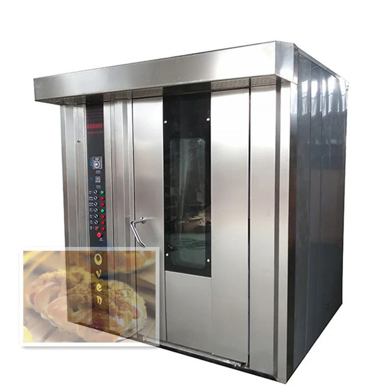 32 Trays Fully Automatic Steam Rotary Furnace Perfect for Busy Food Beverage Shops