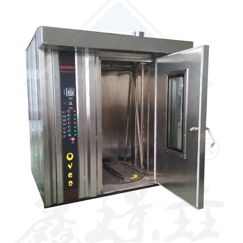 32 Tray Rotary Oven for Baking Bread Making in Snack Food Automatic Tray Size 400*600mm