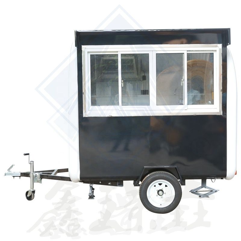 Long Service Life Mobile Food Cart for Outdoor and Indoor Fast Coffee Service