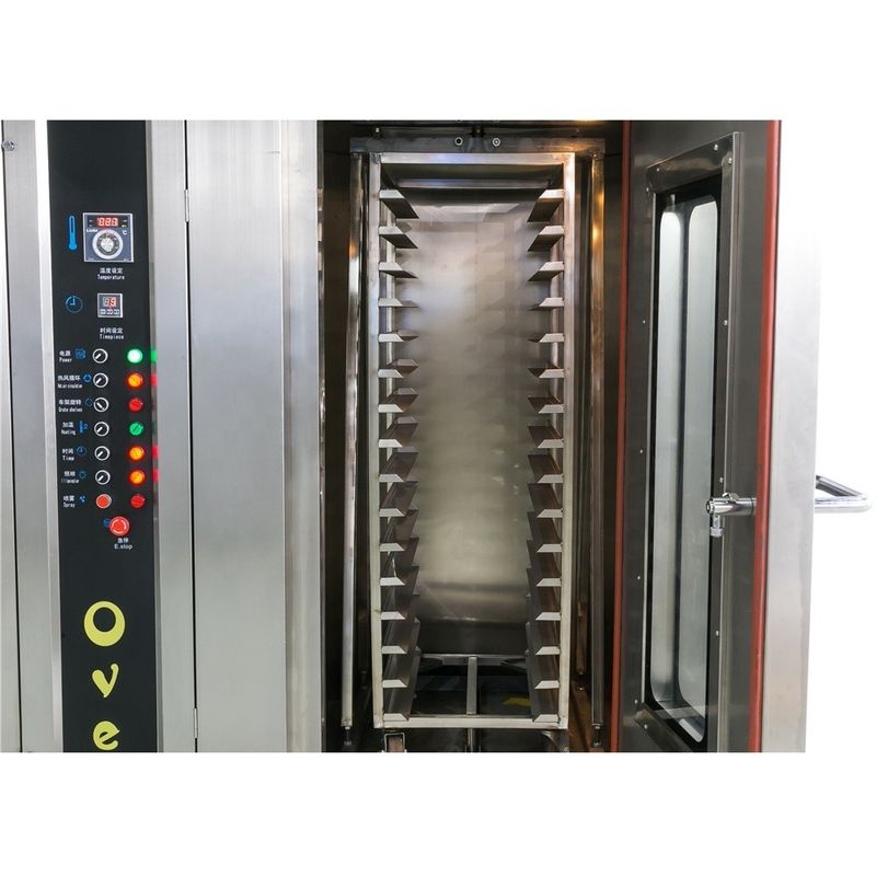 Fully Automatic Rotary Oven with Steam Function for Bread Biscuits Cookies Making Made