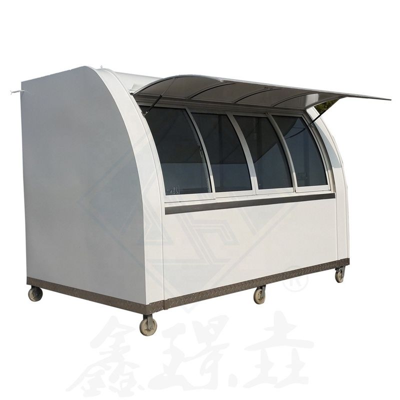 Made Commercial Hot Dog Cart with 285*200*215 Size and Corn Raw Material
