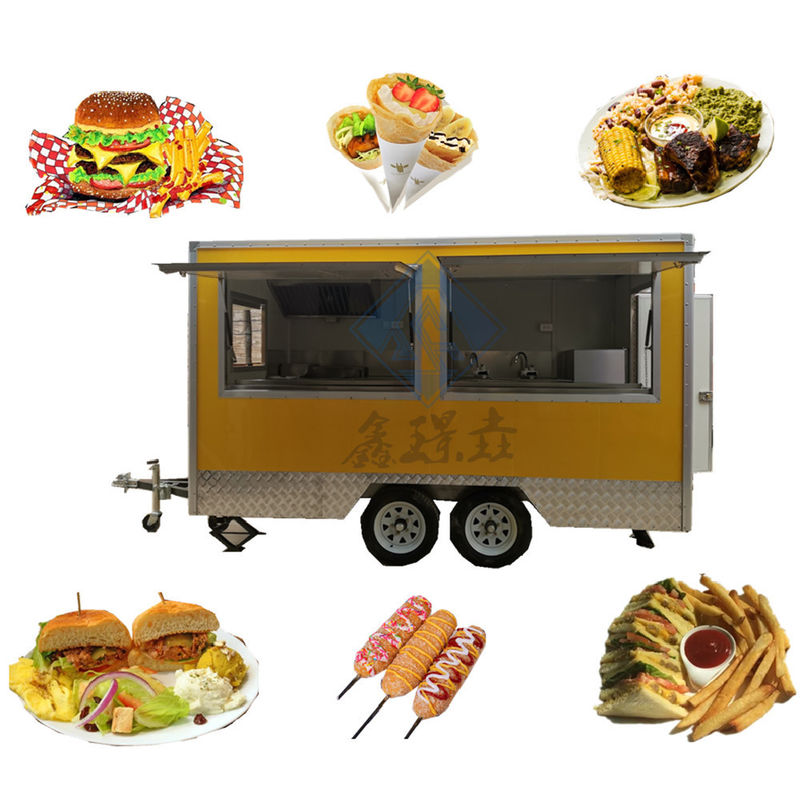 Mobile Food Carts Sustainable Sweet Corn Dog Cart Pizza Bbq for Bakery Professionals