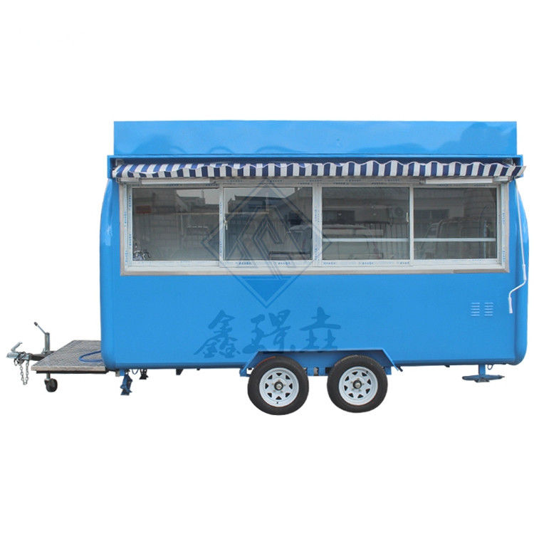 Designed Dim Sum Food Cart for Snacks and Coffee Vending 2300*1650*2300mm