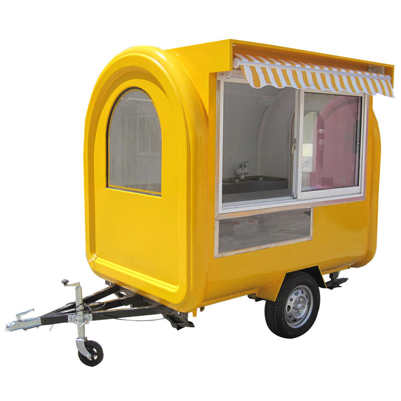 Long Service Life Bakery Pancake Juice Crepe Cupcake Cookies Snacks Coffee Hot Dog Mobile Food Cart