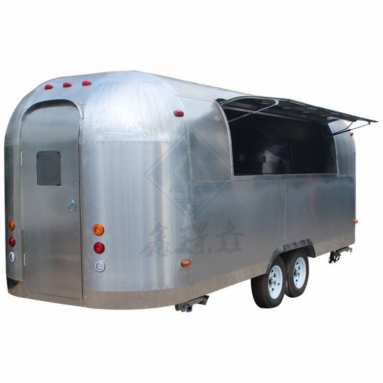 1.5kw Portable Fast Food Cart with Style Vending Design and Vegetables Raw Material