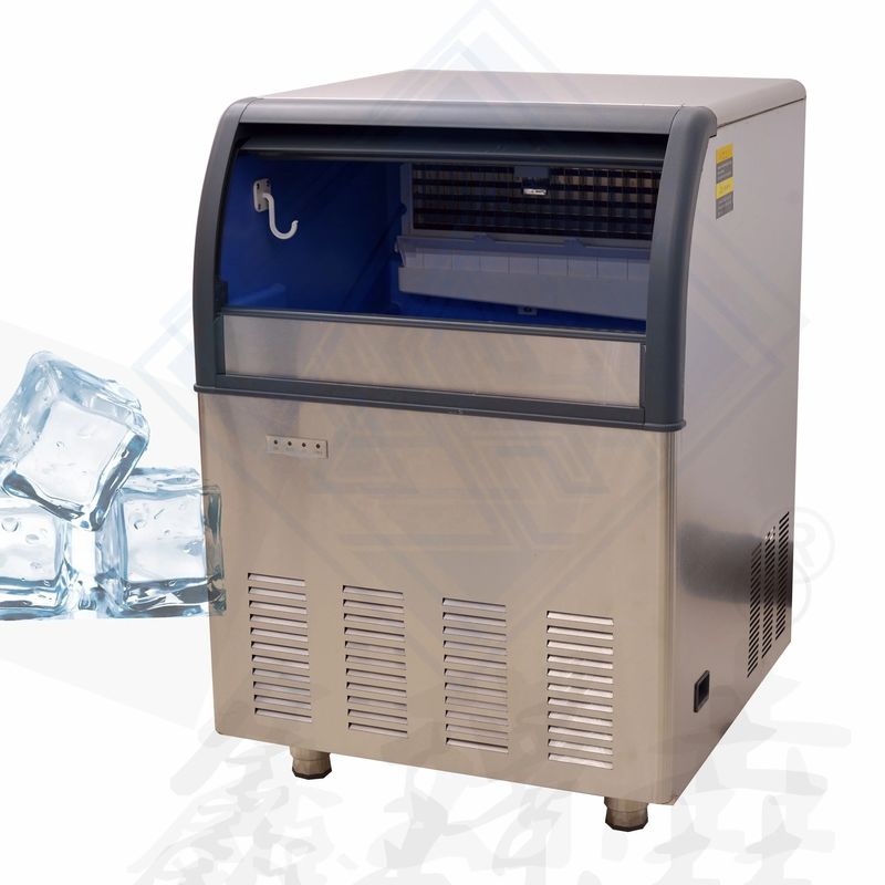 Clear Ice Cube Block Maker Machine Commercial Automation Air Cooling for Food Beverage