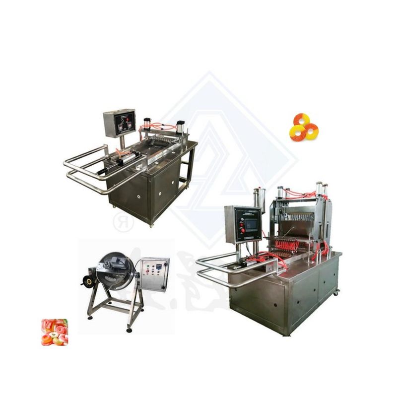 500kgs Pectin Bear Candy Depositing Machine for Large-scale Gummy Candy Production