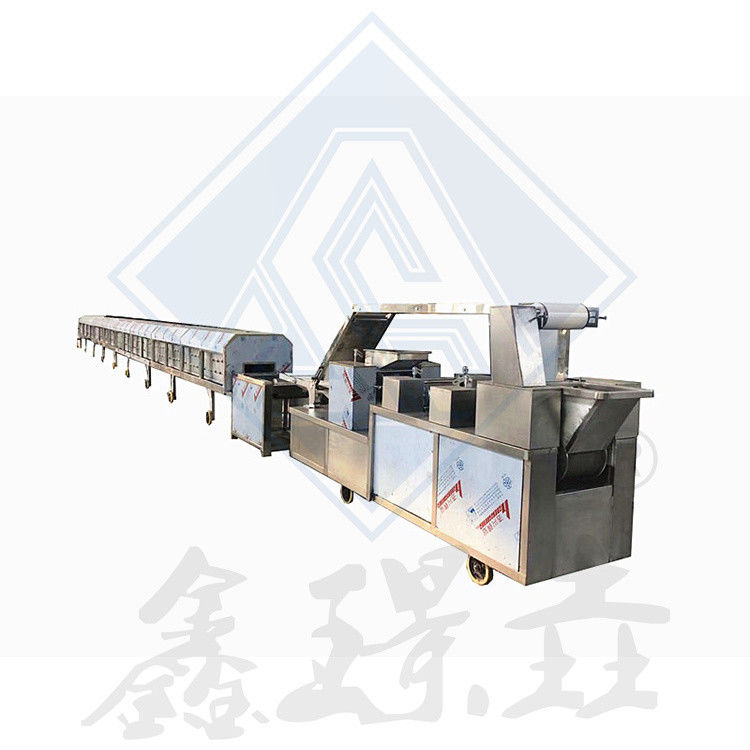Double Colors Baguette Bread Baking Tunnel Oven with Corn Raw Material and PLC Control