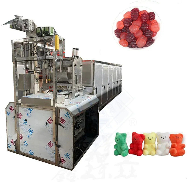 40-50kg/h Soft Candy Making Drop Roller and Lollipop Candy Machine for Italian Market