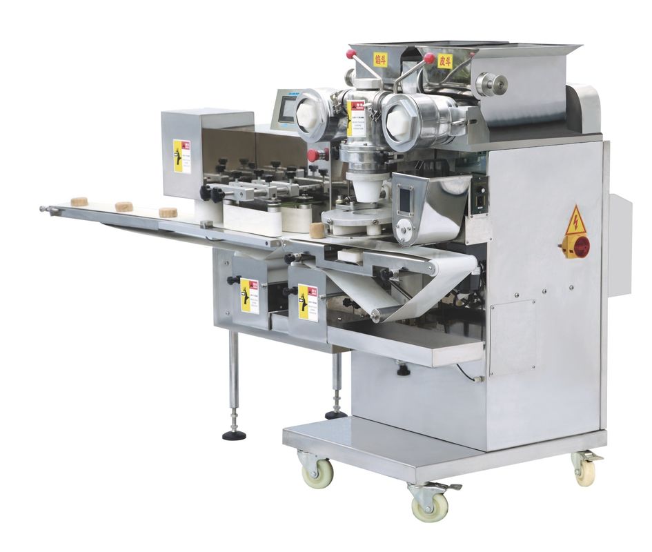 Design 220V Automatic Stuffed Cookies Double Colors Bear Biscuits Encrusting Machine