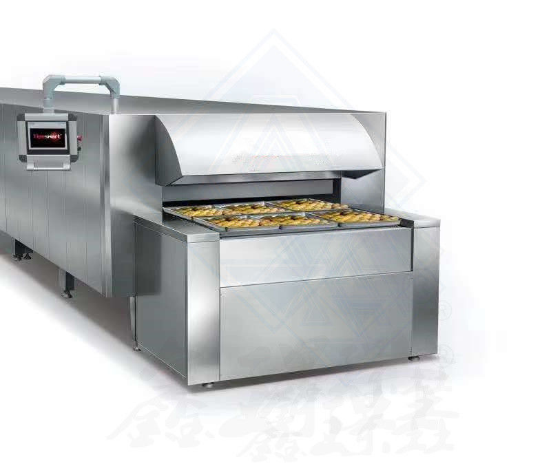 Gas Electric Tunnel Oven for Bread and Pizza 12 Sections Temperature Range 0-300C