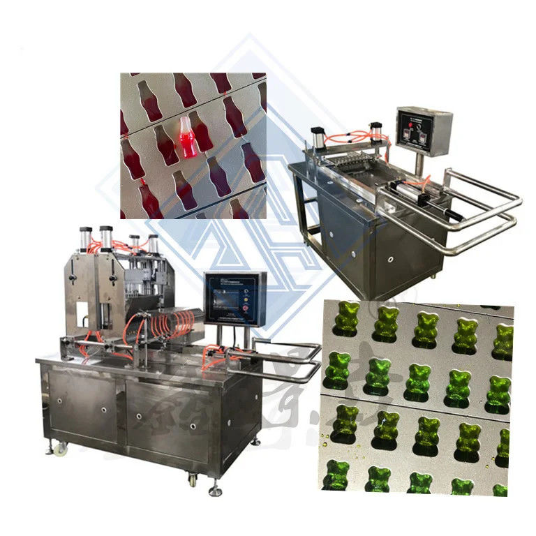 Forming Machine for Gummy Bear Lollipops Automatic Hard Candy Production at Nice