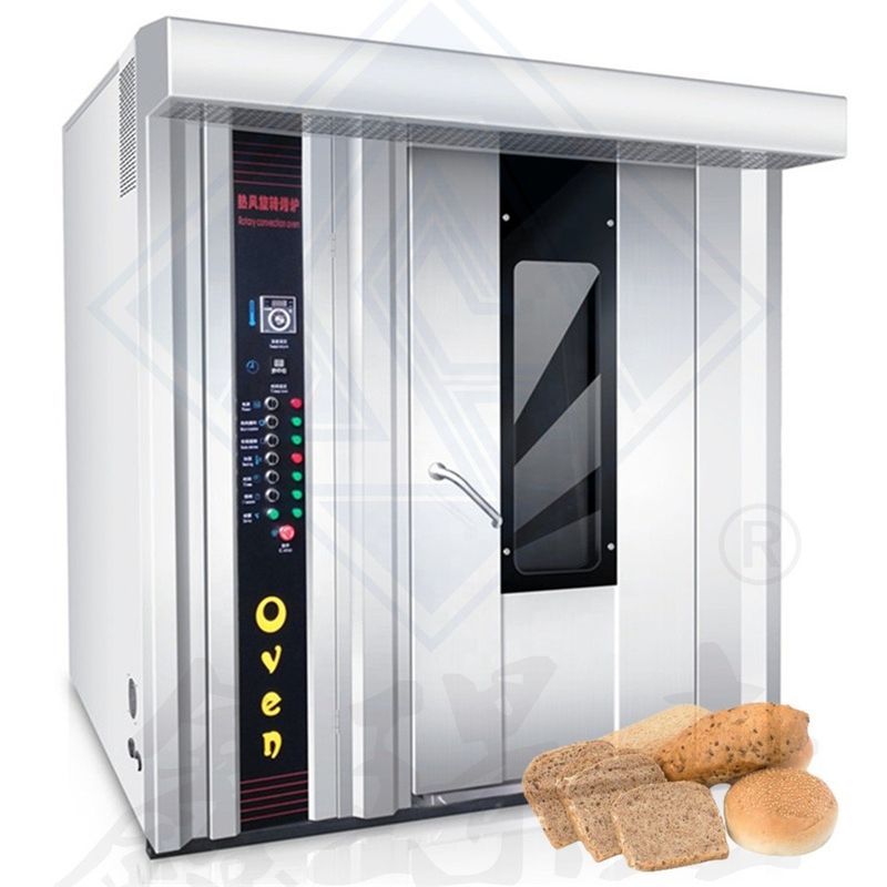 Electric/Diesel/Gas Heating Source 32 Trays Automatic Rotary Oven for Pita Bread Baking