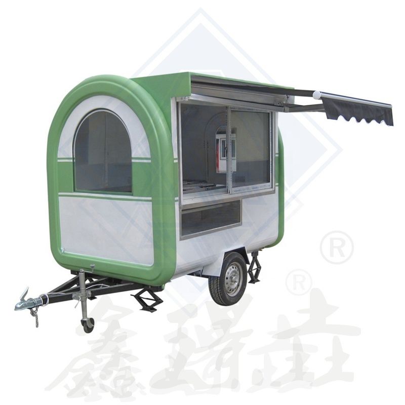 Single/Double Axles Design Mobile Food Truck for Making Food at Food Beverage Shops