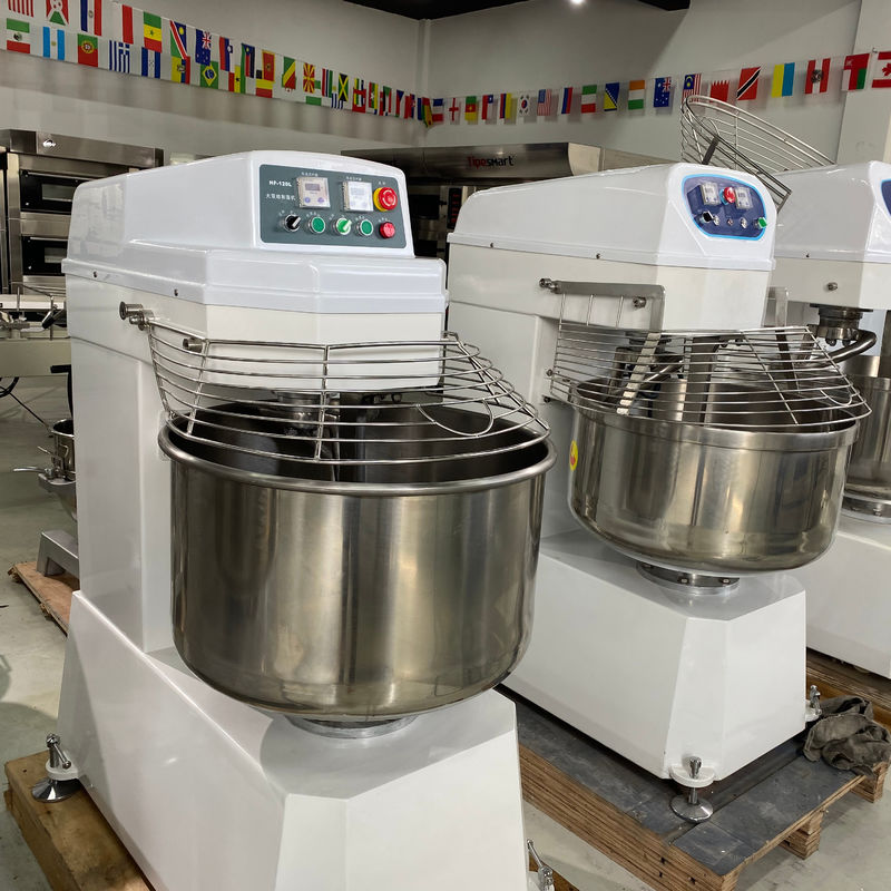 75L Output Dough Mixer for Bread and Pizza 25kg Capacity Spiral Mixing Machine
