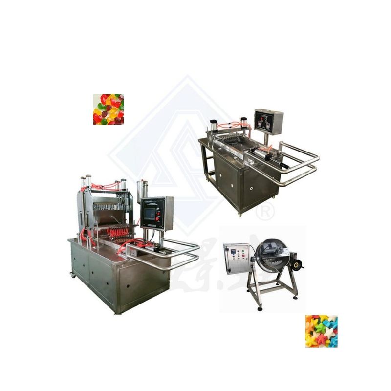 500kgs Heart Bean Gummy Candy Depositing Machine Perfect for Food Beverage Shops