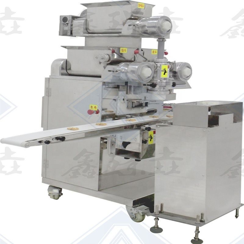 1.9KW Commercial Croquette Mooncake Encrusting Machine for Small Industrial Production